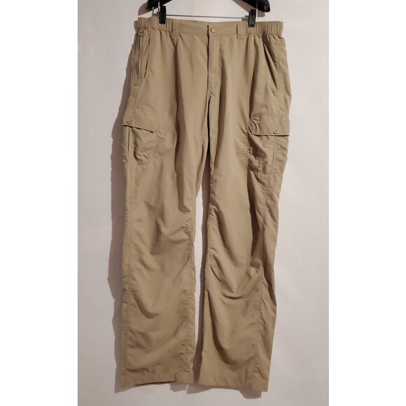 The North Face Other - The North Face Mens Stow Away Nylon Cargo Pants Size L Khaki Hiking Gorpcore